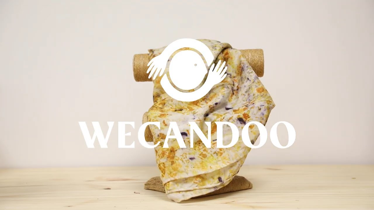 Réalisez votre foulard en éco-print - Vidéo