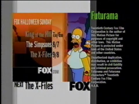 FOX Commercials (September/October/November 1999)