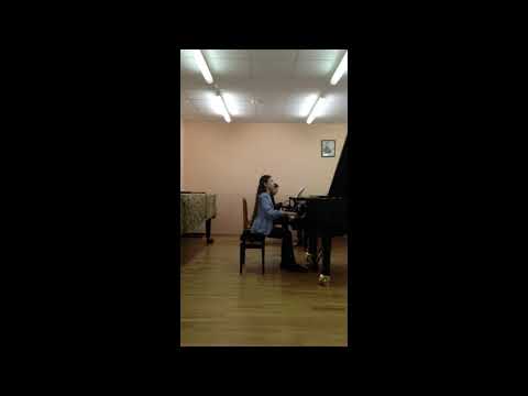 Онлайн экзамен фортепиано, 5 класс/ Online piano exam, 5 class.