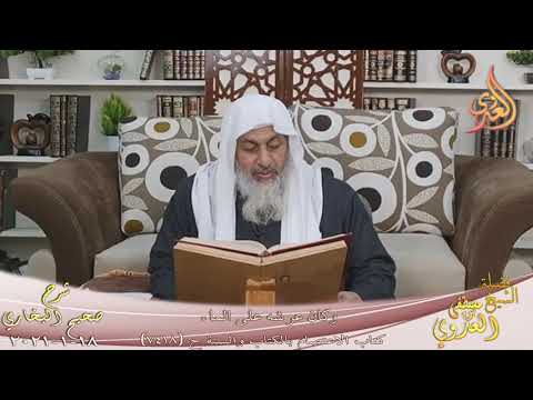  البخاري (798) ” وكان عرشه على الماء ” ح (7418)  تاريخ 18 1 2021 