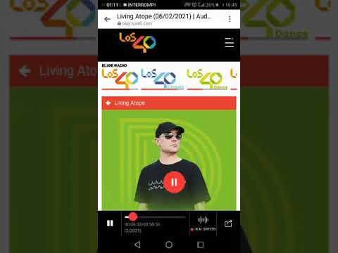 Thanks Paco Osuna to play at Living Atope LOS40 DANCE my track Skyline out on Mooncircles Records