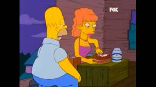 Amber Makes a Sandwich For Homer