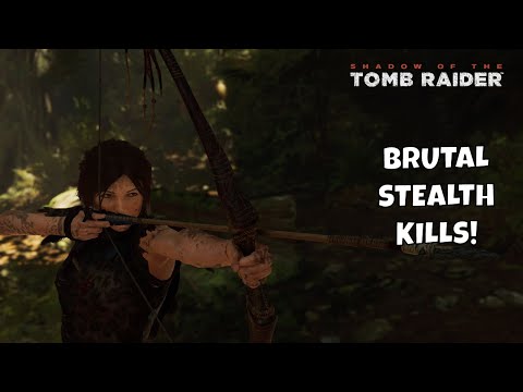 Shadow of the Tomb Raider VERY HARD PS5 | Brutal Stealth Gameplay