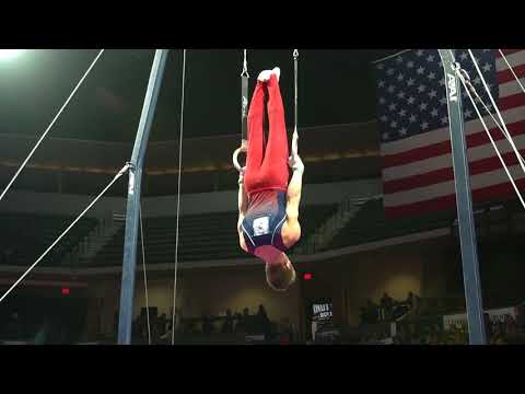 Allan Bower (USA) - Still Rings - 2018 American Cup
