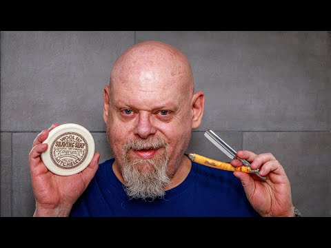 Mr G Shave No57 Straight No5 Hugo Herbertz Bockla 5/8 Razor & Mitchell's Wool Fat