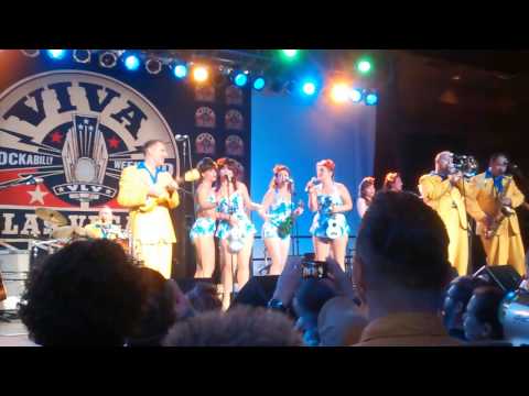 The Jive Aces - Bring Me Sunshine @ Viva Las Vegas 2014 with Satin Dollz