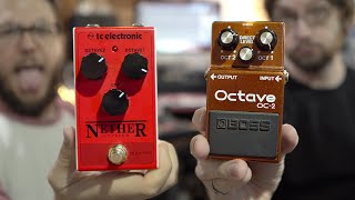 Video thumbnail for OCT-OFF - which Octave Pedal is better?? Boss OC-2 vs TC Electronic Nether by TheSuperFunAwesomeHappyTimePedalShow
