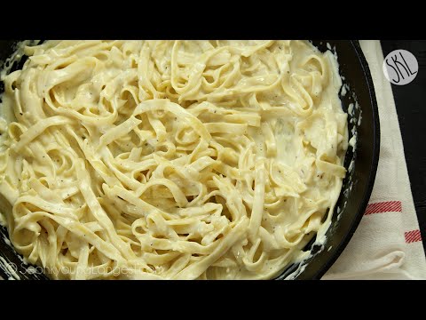 1 Minute Recipe | Fettuccine Alfredo