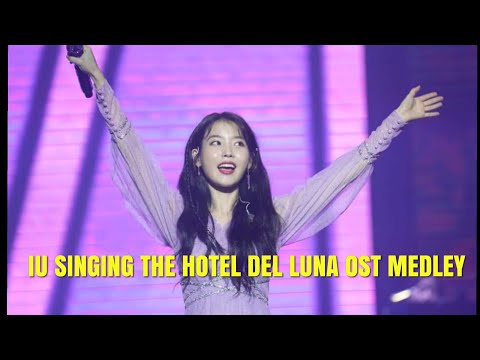 IU Singing the Hotel Del Luna OST Medley - YouTube