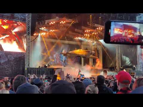 Iron Maiden - Aces High (with Churchill’s speech) 4.6.2022 (Live @ Rockfest Hyvinkää, Finland)