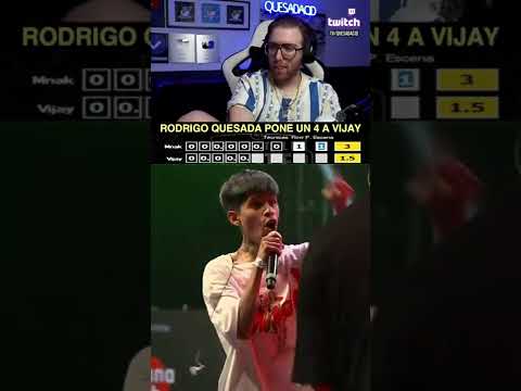 RODRIGO QUESADA GIVES VIJAY A 4