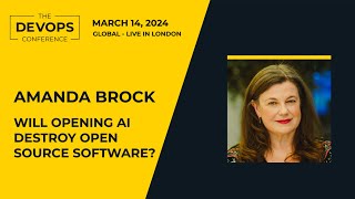 Will opening AI destroy open source software? | Amanda Brock