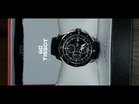 Tissot T- Navigator Swiss Made Automatic Watch T0624271705700 Review/Opening! Rubber Bracelet