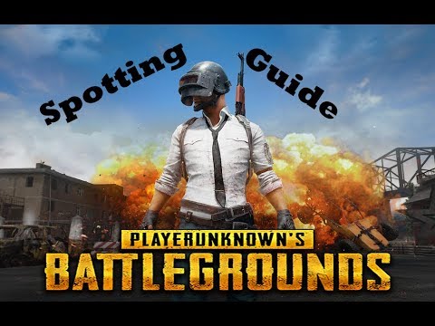 PUBG Spotting Guide - How to Spot Enemies in PUBG - PUBG Guide [Pt.2]