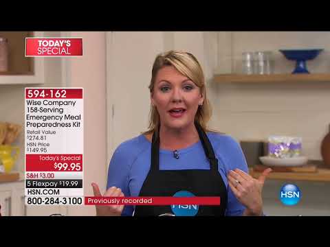 HSN | Preparedness Event featuring Wise Foods 02.02.2018 - 06 AM