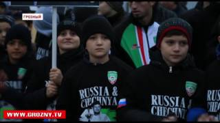 В Грозном состоялась церемония закладки капсулы под строительство олимпийского центра дзюдо