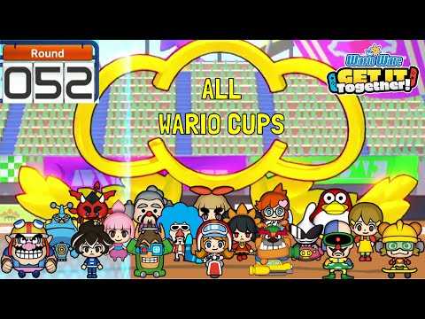 WarioWare: Get It Together! - All 52 Wario Cup Challenges