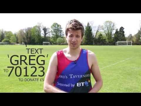 Greg James's 2015 London Marathon appeal