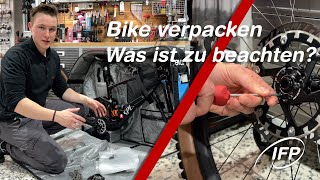 Mit dem Fahrrad fliegen | Bike richtig verpacken | EVOC Bike Travel Bag