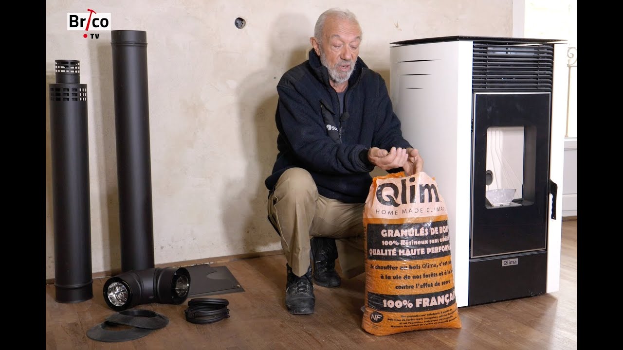 Installer un poêle à granulés -Tuto bricolage