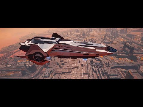 Carrack Aluminum Transport - Star Citizen 4K HDR