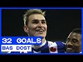 Deze 32 goals kroonde Bas Dost tot topscorer in het Eredivisie-seizoen 2011/2012