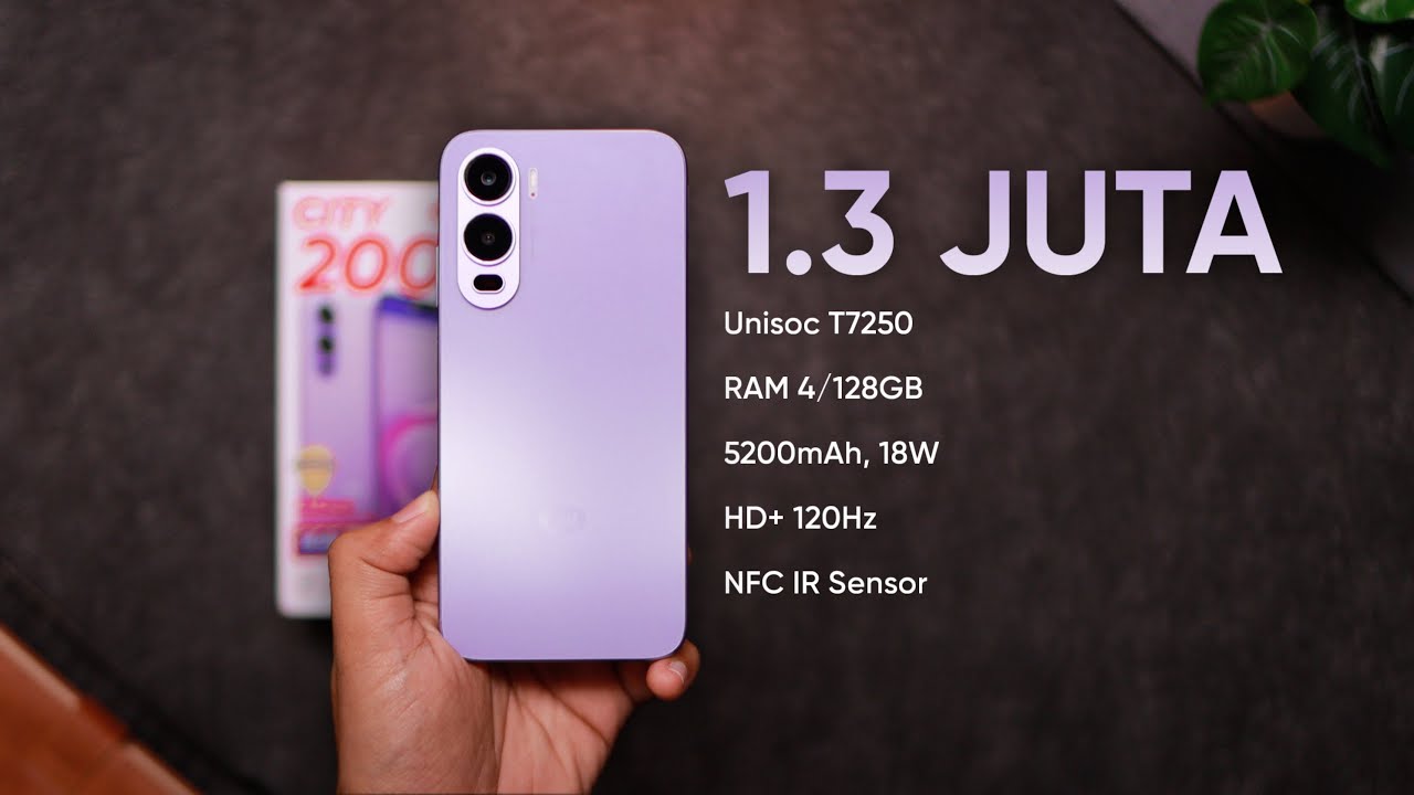 MASIH MURAH, MASIH MASUK AKAL !!! Unboxing Itel City 200 + Tes Gaming + Tes Kamera