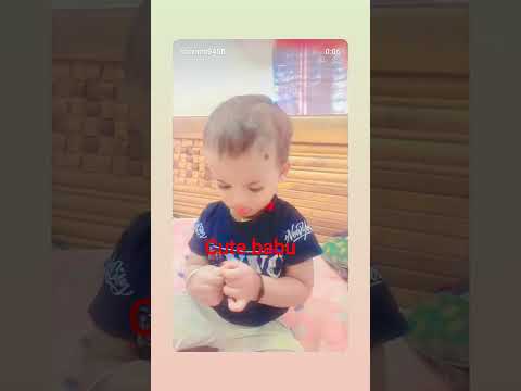 cute 🥰 Babu 🥰Monty ne ki mam ki Help😱|| Jashvi Vishvi || #cutebaby