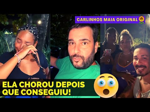 SHE CRIED | THIS FAMILY'S REACTION TO MEETING CARLINHOS MAIA 😲😲 | CARLINHOS MAIA 🌻