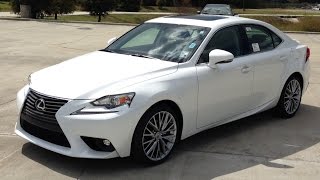 2015 Lexus IS 250 Full Review, Start Up, Exhaust