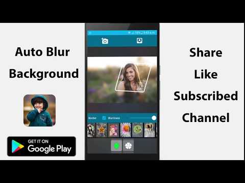 Auto Blur Background Video
