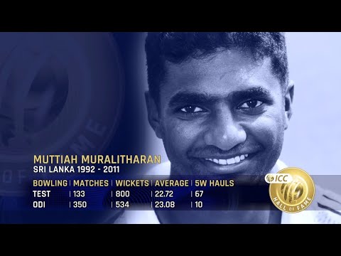 Meet the ICC Hall Of Famers: Muttiah Muralitharan | 'Freakishly brilliant'