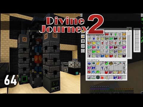 Divine Journey 2: Ep64 - Crafting Chaos with Alchemistry! Modded Minecraft