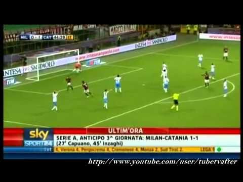 highlights Milan Catania 1-1 ampia sintesi sky sport