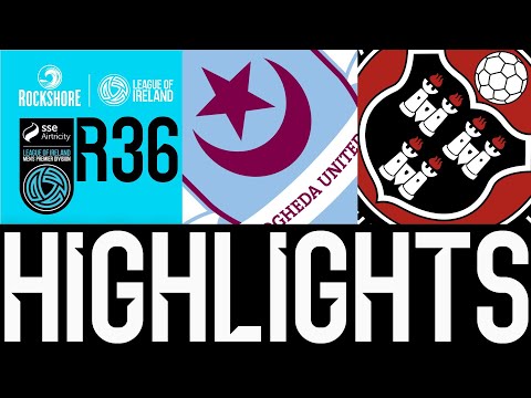 SSE Airtricity Men's Premier Division | Round 36 | Drogheda United 1-4 Bohemians | Highlights