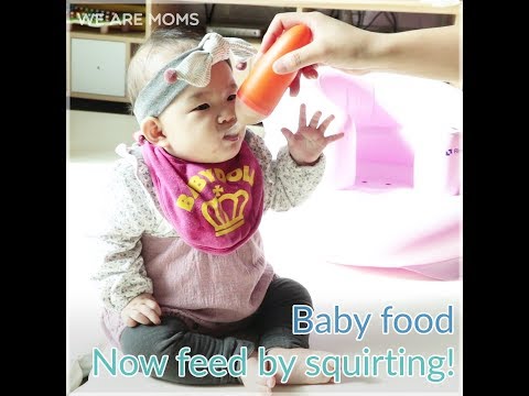 Parenting Accessories | Squeezable Dispensing Spoon! Boon Squirt