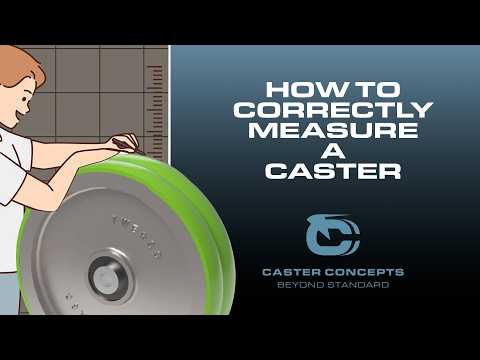 How to Measure a Caster: The Correct Method