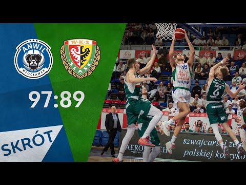 Anwil Włocławek - WKS Śląsk Wrocław 97:89 | Skrót meczu