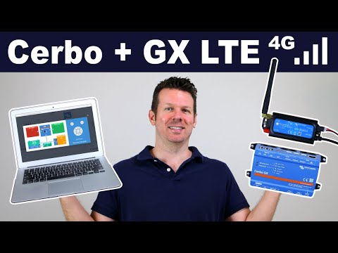 Connect a Victron Cerbo GX to the VRM Portal using the GX LTE 4G Cellular Modem + GPS Tracker