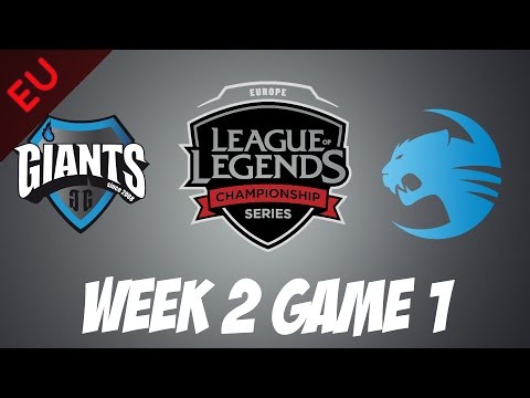 Giants vs Roccat | Game 1 | HIGHLIGHTS | EU LCS W2D4 2017 Spring split