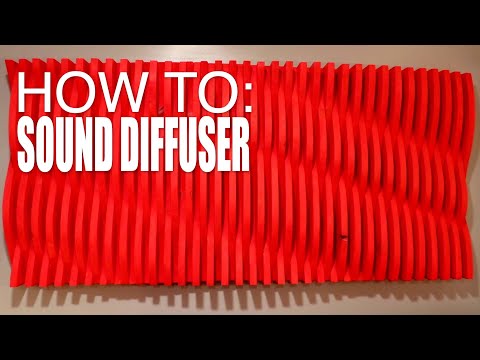 How To: Wood Sound Diffuser Art
