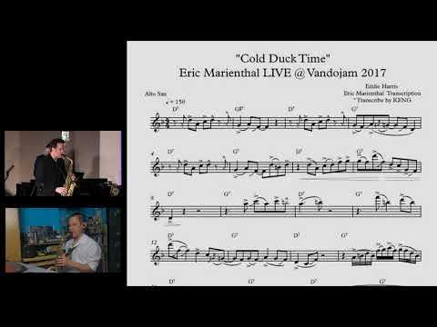 Cold Duck Time - Eric Marienthal LIVE @ Vandojam 2017 - "Transcription"