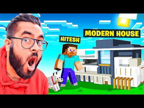 EPIC Hindi Gaming: Insane Modern House Building in Minecraft! 🤯