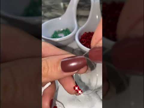 Make A Cherry Necklace With Me tiktok mennaheldesouky