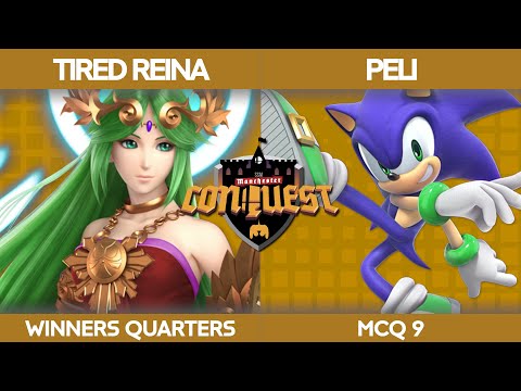 Manchester Conquest 9 - tired reina (Palutena) v Cryma | Peli (Sonic) - Winners Quarters