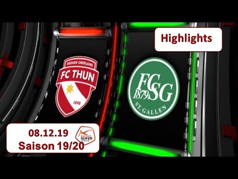 FC Thun 1-4 FC Sankt Gallen 