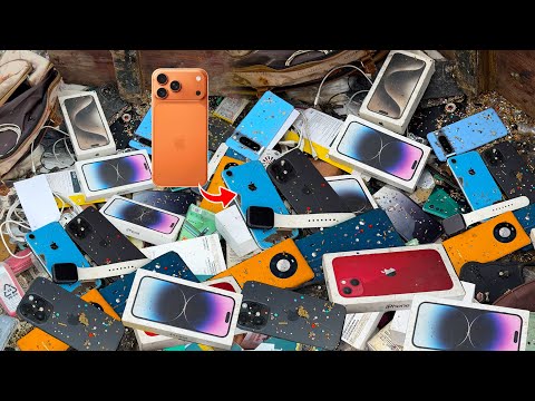 😮Great Day🥰! Found iPhone 14_iPhone Xr_Apple Watch_Google 8 Pro | Restore iPhone Xr to iPhone 17 !!