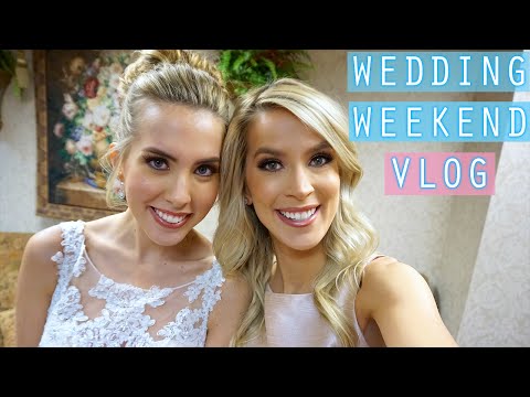 WEDDING WEEKEND! | weekend vlog 76 | LeighAnnVlogs Video
