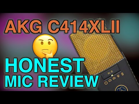 AKG C414-XLII/ST Large Diaphragm Matched Pair Studio Mic with Pop Filter, Shockmount and Case image 12