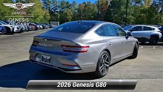 New 2026 Genesis G80 2.5T Advanced, Cary, NC G801266